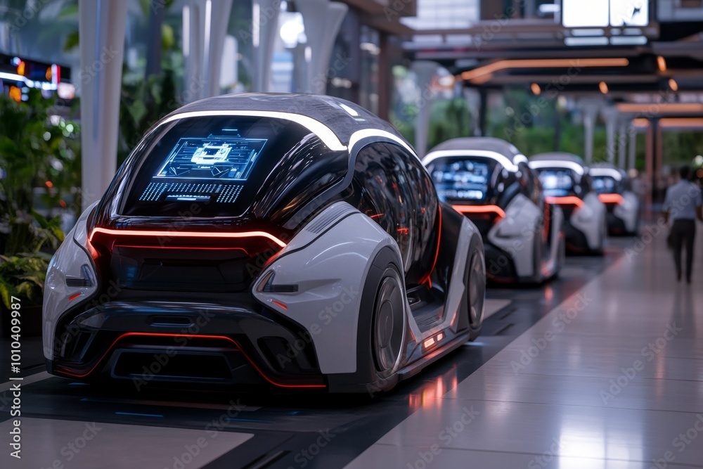 A futuristic city where every vehicle, person, and machine moves in perfect synchrony, symbolizing the technological manifestation of determinism in a high-tech world A futuristic city where every vehicle, person, and machine moves in perfect synchrony, symbolizing the technological manifestation of determinism in a high-tech world