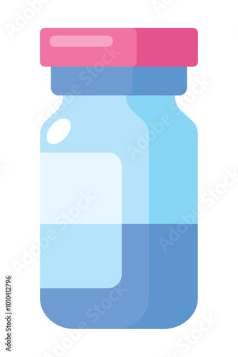 bottle of vaccine