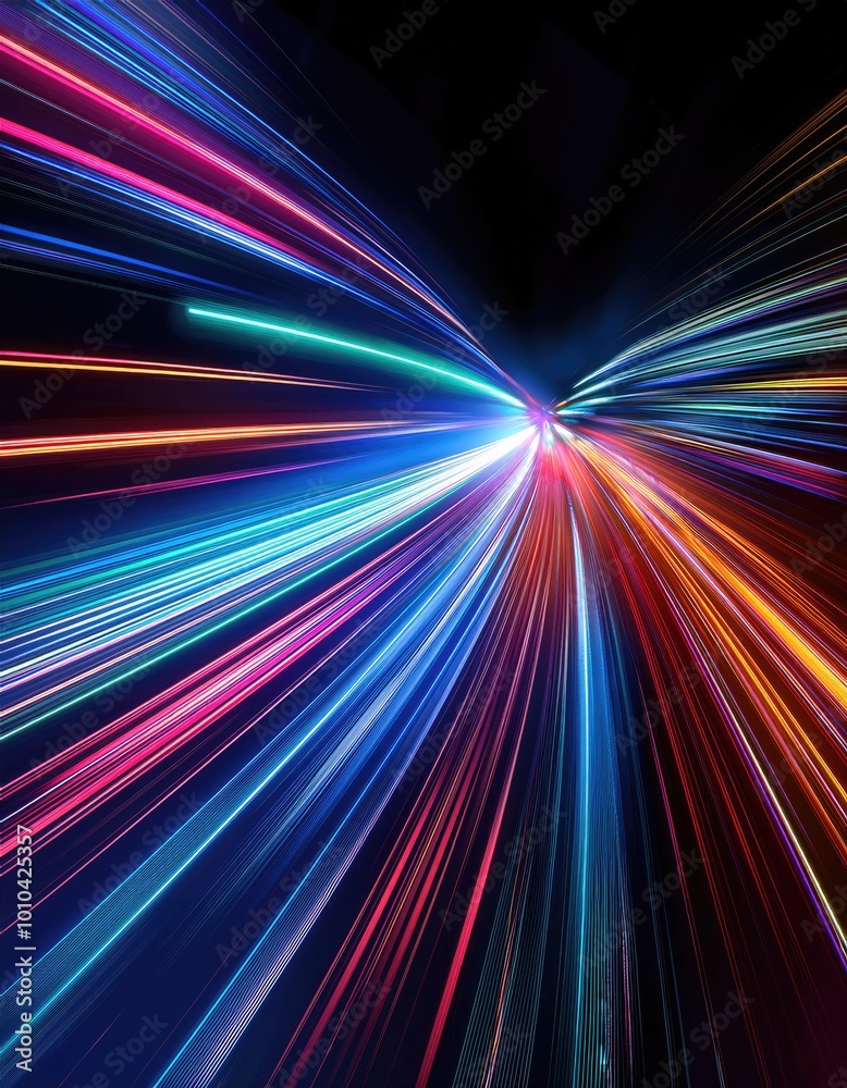 Abstract light trails Abstract light trails