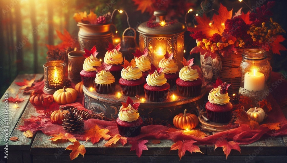 Fototapeta premium Muffins