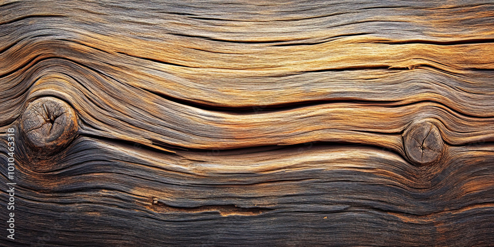 Naklejka premium Wood texture pattern grain, wooden background graphic resource, timbre rough woody brown rustic backdrop