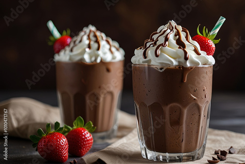 Decadent Double Chocolate Crazy Shake