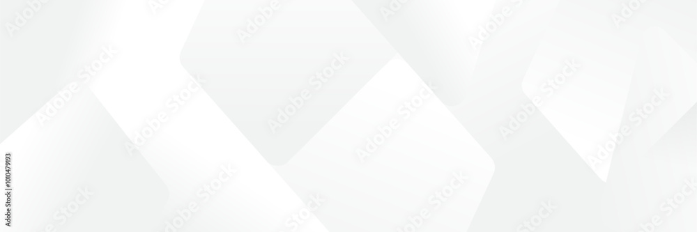Abstract white Geometric banner design background. Abstract white Geometric banner design background.
