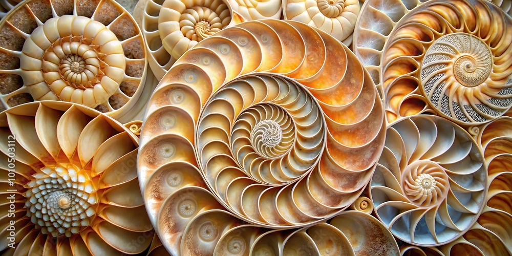 Fascinating patterns on shells Fascinating patterns on shells