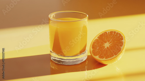 Fresh orange juice