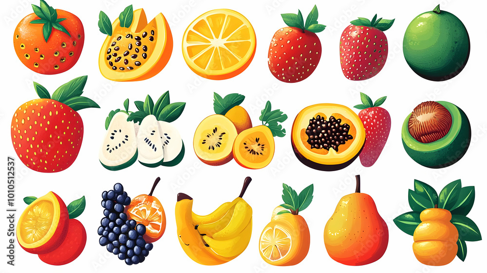 Fresh Fruit Sliced & Whole: Healthy & Delicious Fresh Fruit Sliced & Whole: Healthy & Delicious
