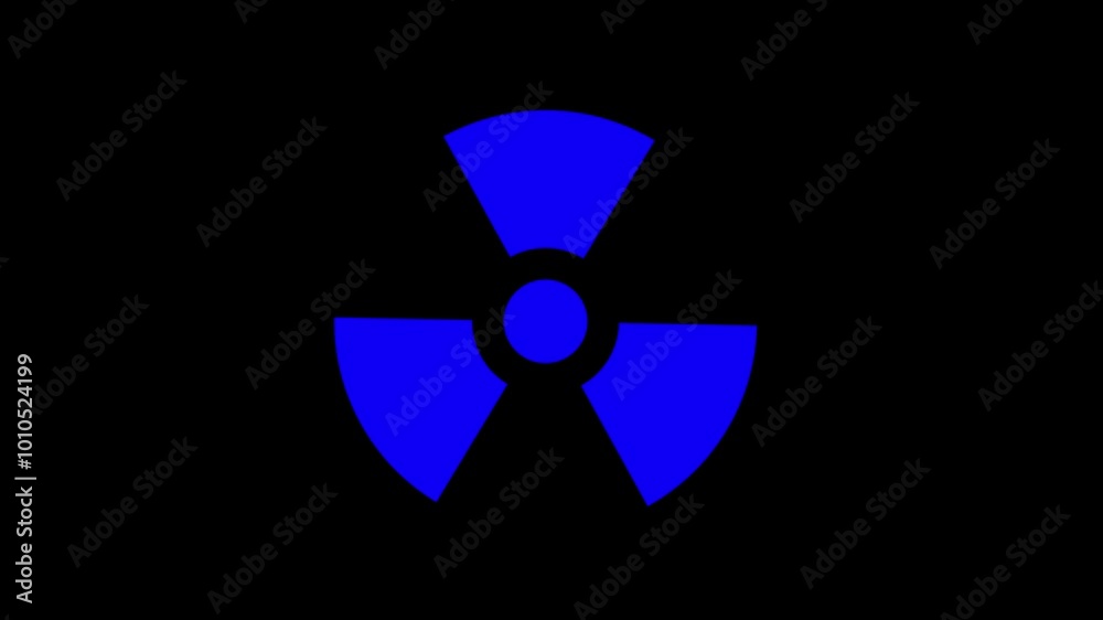 Radiation icon button, radioactive sign nuclear symbol. Radiation icon button, radioactive sign nuclear symbol.
