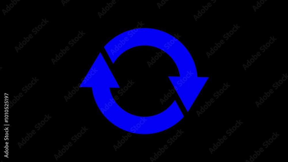 Recycle symbol, circle arrow icon set, reload, rotation, reset, loop sign, refresh button, black isolated on black
background Recycle symbol, circle arrow icon set, reload, rotation, reset, loop sign, refresh button, black isolated on black
background