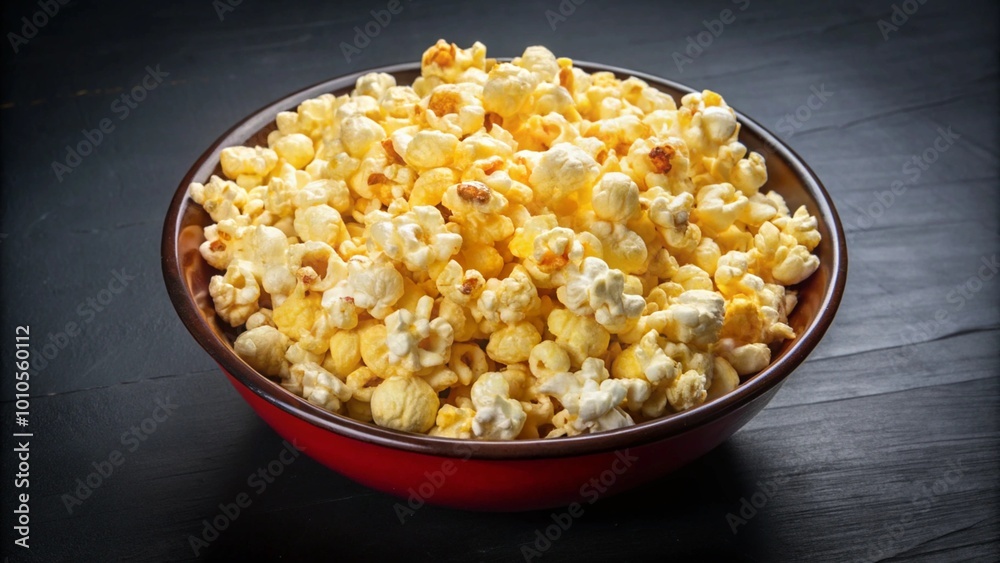 A bowl of freshly popped popcorn. A bowl of freshly popped popcorn.