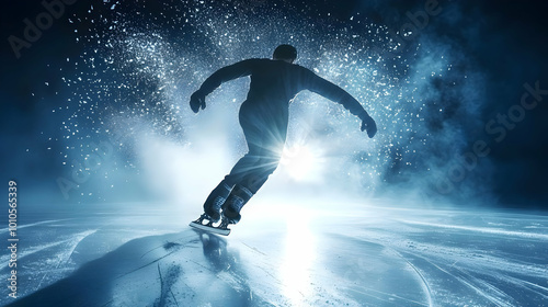 Skating on Ice: A Winter Sport of Speed, Grace, and Skill photo