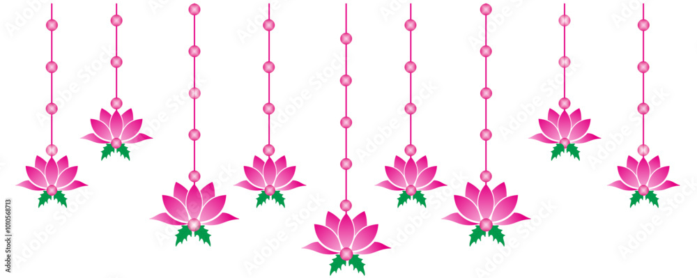Φωτογραφία Indonesia
illustration decoration of lotus flower and butterfly for ganpati