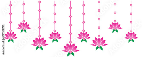 Indonesia
illustration decoration of lotus flower and butterfly for ganpati
