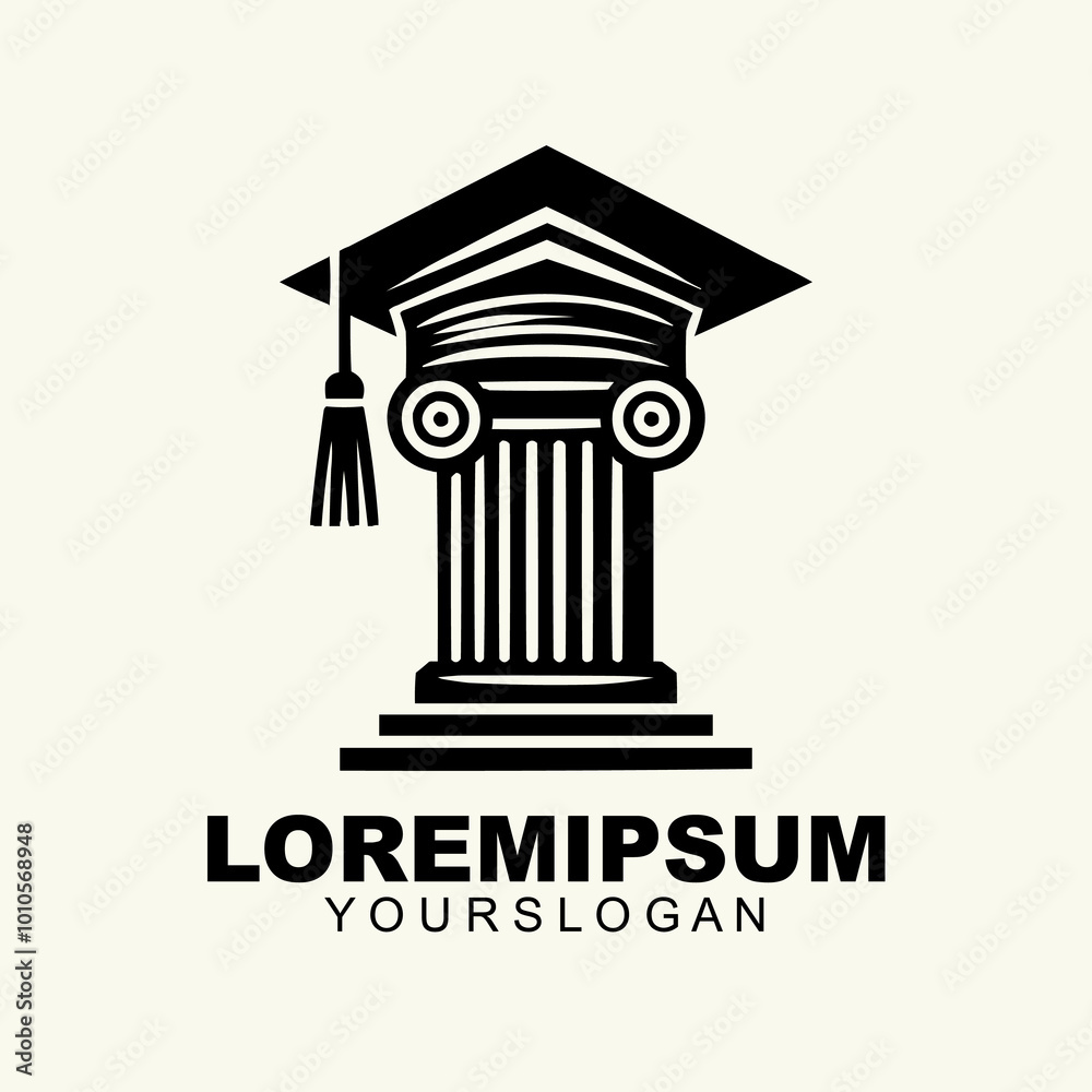 Education logo design template Education logo design template