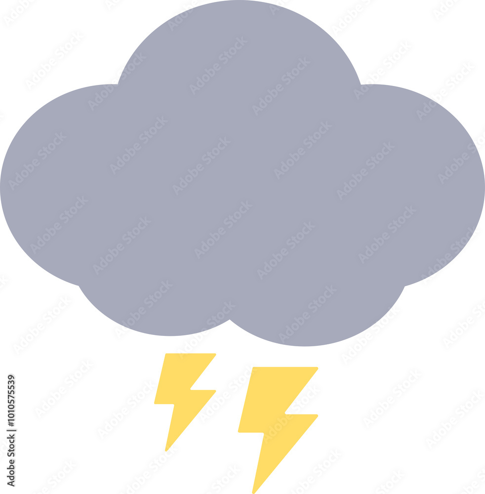 Cute cloud icon. Flat design illustration. Cute cloud icon. Flat design illustration.