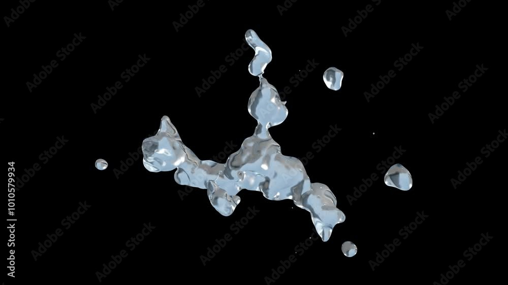 Water Spread Slow with alpha channel. Water spared with alpha channel place on footage or background.
Water Spread Slow with alpha channel. Water spared with alpha channel place on footage or background.