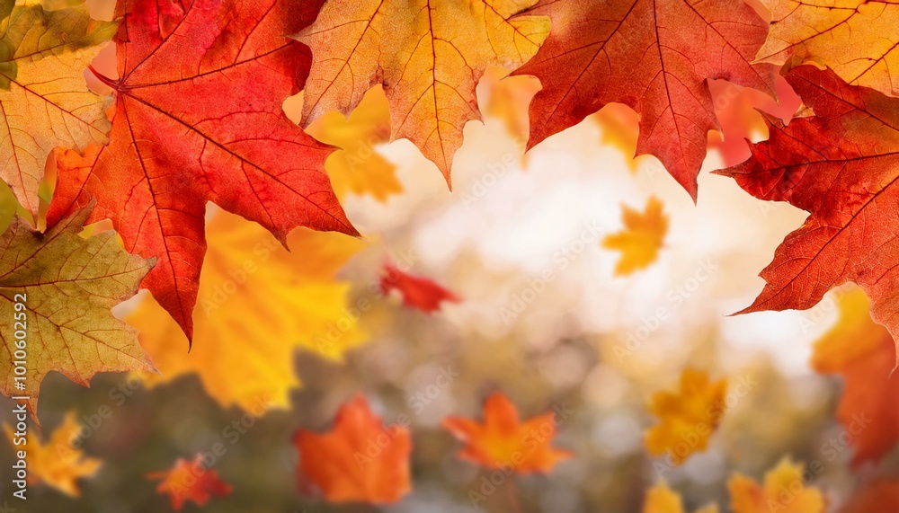 autumn maple leaves background autumn maple leaves background