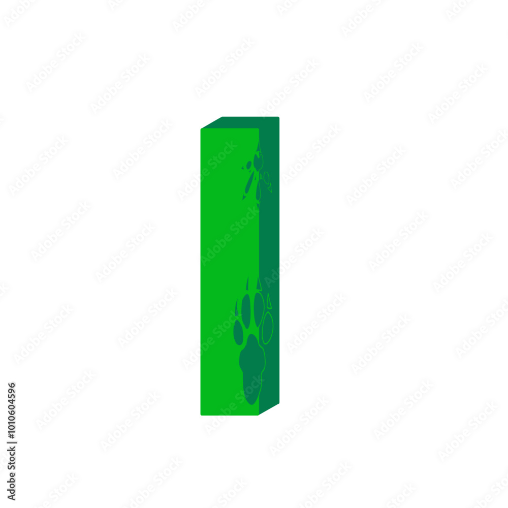 Zoo Style Font Sticker