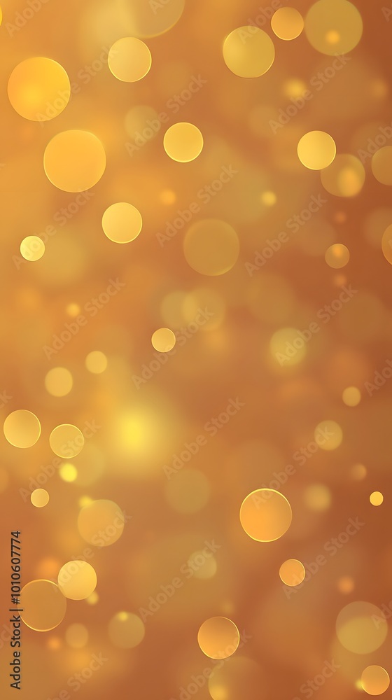 Fototapeta premium Abstract Golden Bokeh Background
