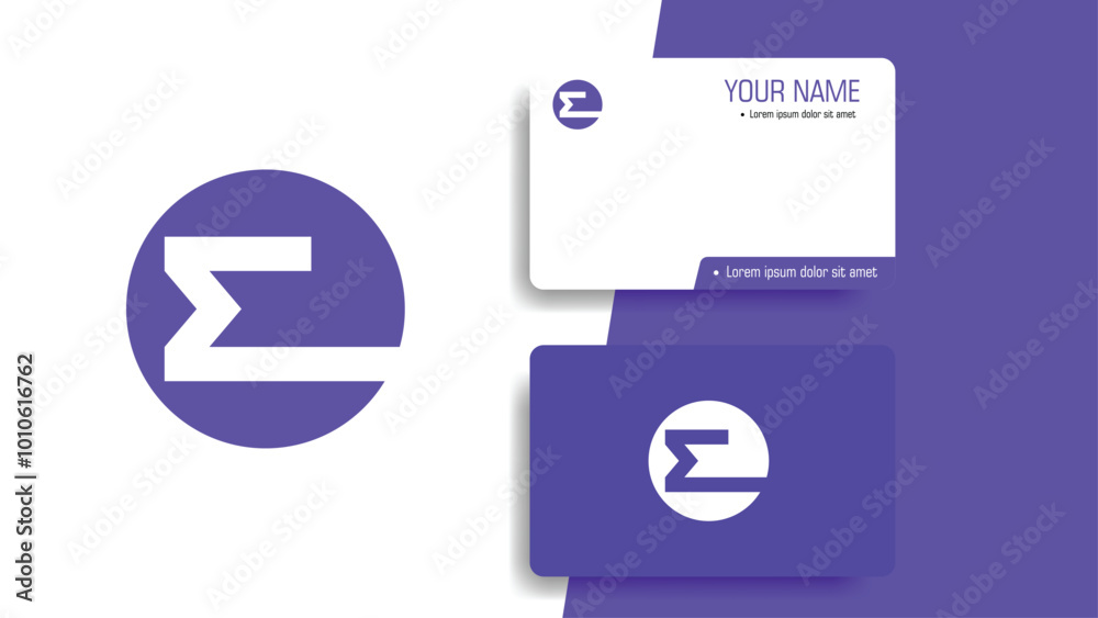 Creative letter E and electronic money logo design vector. Electronic money symbol Creative letter E and electronic money logo design vector. Electronic money symbol