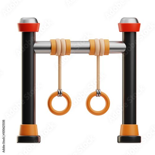Still ring playground object illustration 3d 