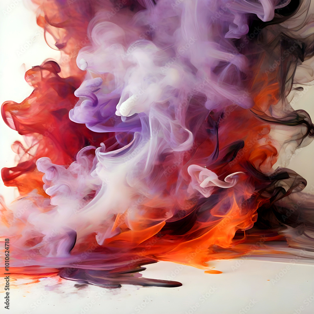 Obraz premium colorful smoke