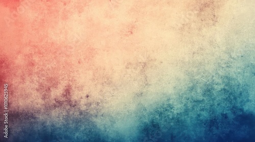 Grunge background with red, yellow, and blue hues.