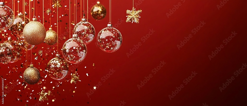 Christmas New Year background. Festive Xmas composition Christmas New Year background. Festive Xmas composition