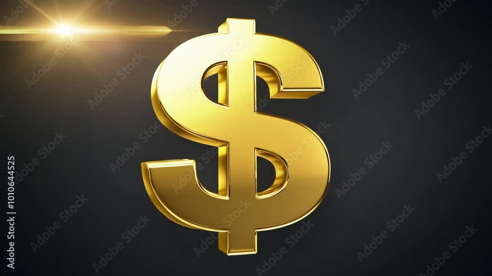 A golden dollar sign, symbolizing wealth, finance, and prosperity. Shiny and luxurious design, perfect for money-related content or promotions. A golden dollar sign, symbolizing wealth, finance, and prosperity. Shiny and luxurious design, perfect for money-related content or promotions.