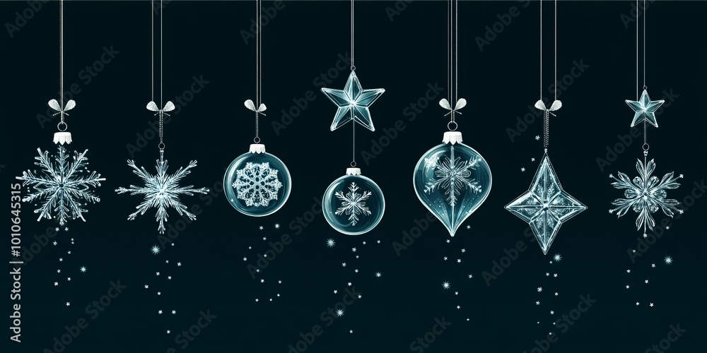 Christmas New Year background. Festive Xmas composition Christmas New Year background. Festive Xmas composition
