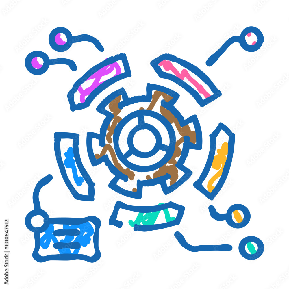 change management analyst doodle icon sketch vector. change management analyst sign. isolated symbol illustration change management analyst doodle icon sketch vector. change management analyst sign. isolated symbol illustration