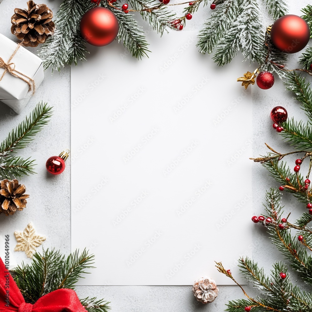 Christmas New Year background. Festive Xmas composition Christmas New Year background. Festive Xmas composition