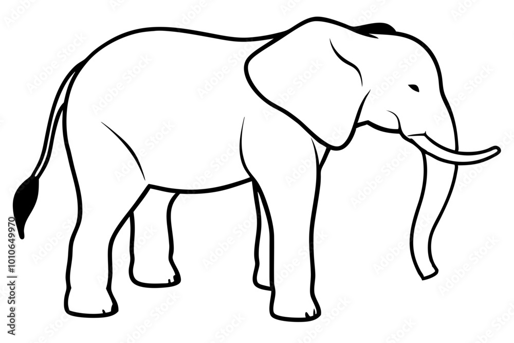 elephant cartoon illustration elephant cartoon illustration