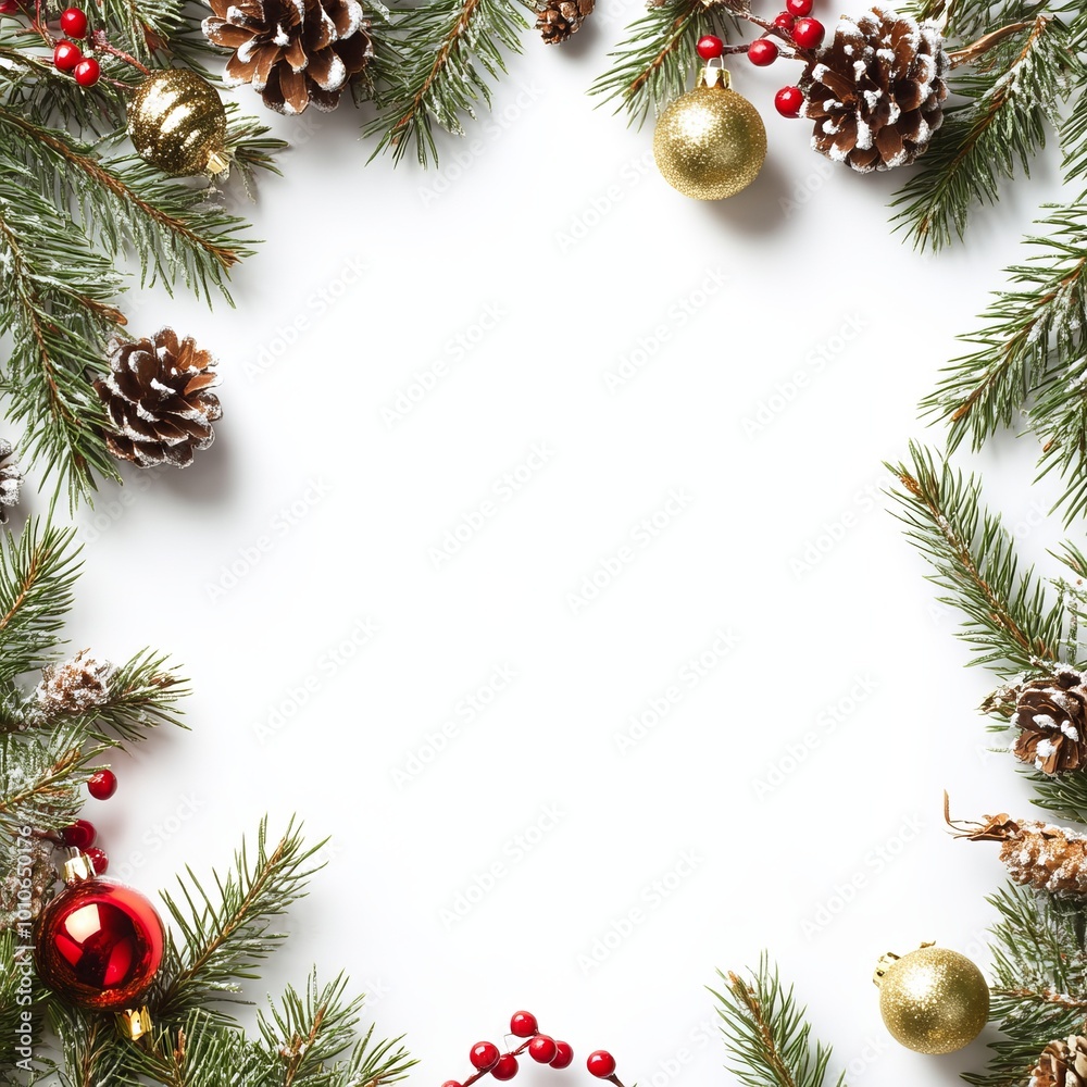 Christmas New Year background. Festive Xmas composition Christmas New Year background. Festive Xmas composition