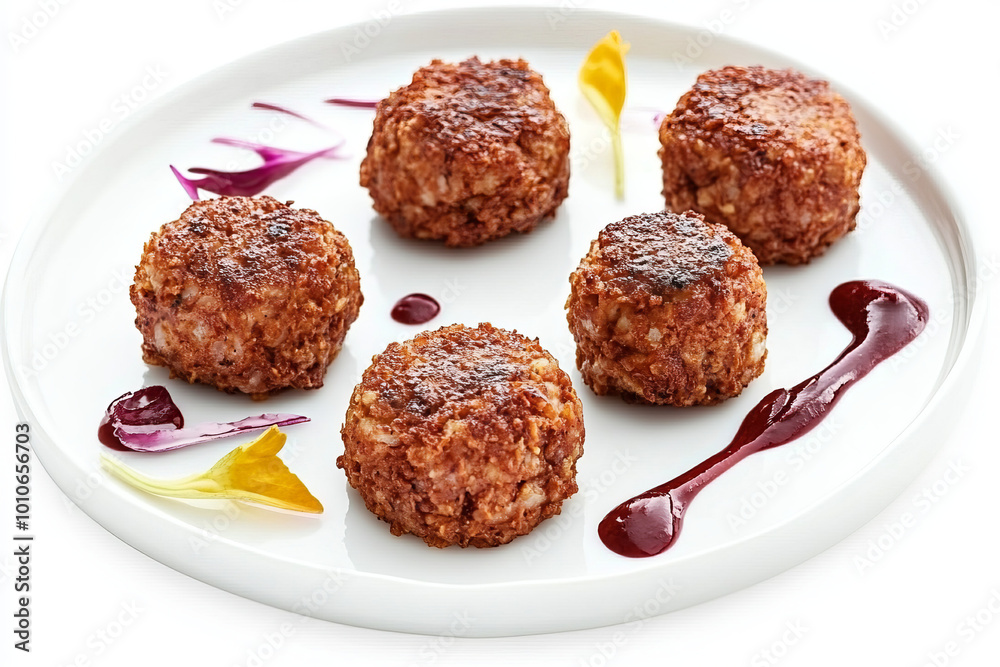 delicious gobi manchurian appetizer served on a plate isolated delicious gobi manchurian appetizer served on a plate isolated