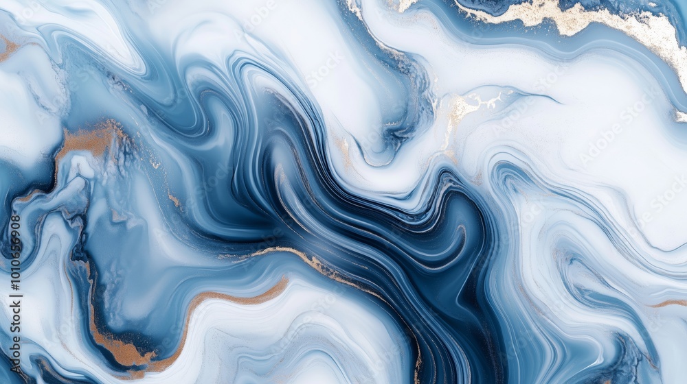Elegant abstract marble background with deep blues, golds, and whites; perfect for digital art. Elegant abstract marble background with deep blues, golds, and whites; perfect for digital art.