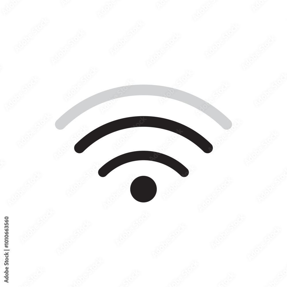 Transparent Background WiFi Icon Vector Illustration WiFi Icon Sign Transparent Background WiFi Icon Vector Illustration WiFi Icon Sign