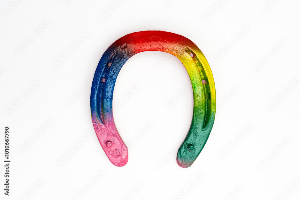 Fotografie Regenbogenhufeisen