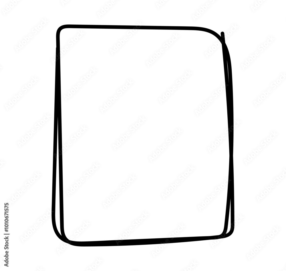 Hand drawn square frames in sketchy style. Doodle frames. Black frame hand drawn on white background. Rectangle frame line. empty black boxes. Rubber square stamp. vector illustration Hand drawn square frames in sketchy style. Doodle frames. Black frame hand drawn on white background. Rectangle frame line. empty black boxes. Rubber square stamp. vector illustration