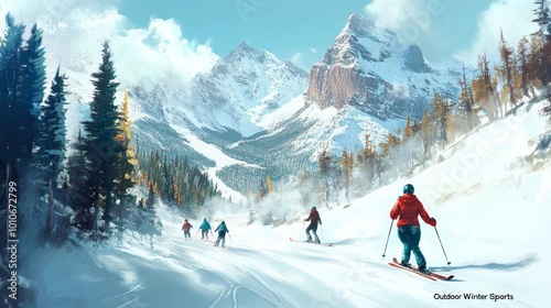 Outdoor Winter Sports and Active Recreation