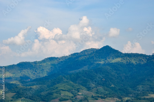 clouds over the mountains views