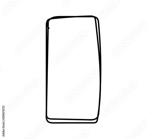 Hand drawn square frames in sketchy style. Doodle frames. Black frame hand drawn on white background. Rectangle frame line. empty black boxes. Rubber square stamp. vector illustration