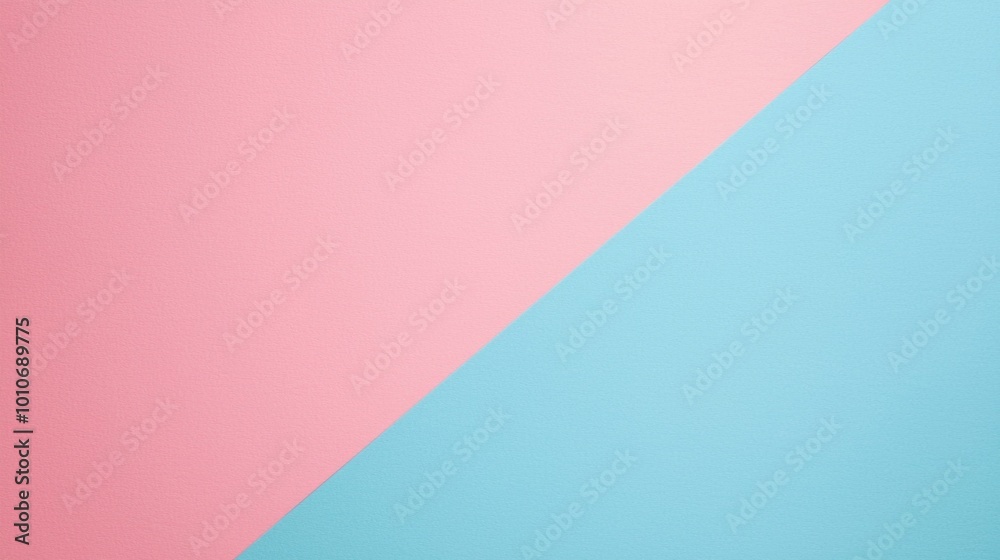 Soft pastel geometric background in pink and blue Soft pastel geometric background in pink and blue