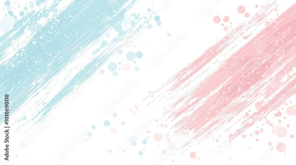 Abstract pastel brush strokes and dots background Abstract pastel brush strokes and dots background
