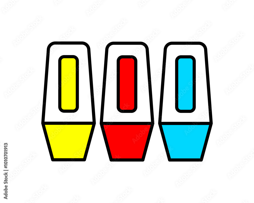 Illustration of a pen marker, symbolizing highlighting, drawing, or creative sketching activities Illustration of a pen marker, symbolizing highlighting, drawing, or creative sketching activities