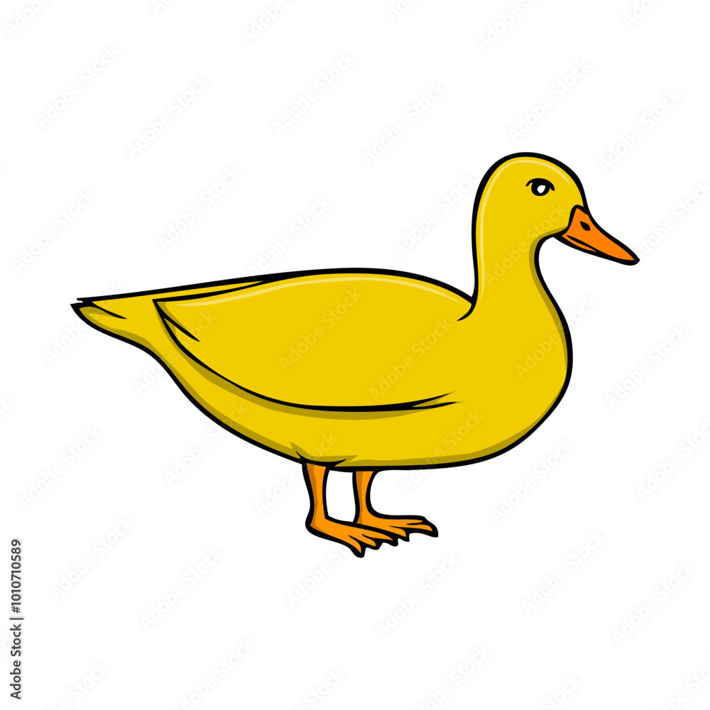 Obraz premium duck vector illustration