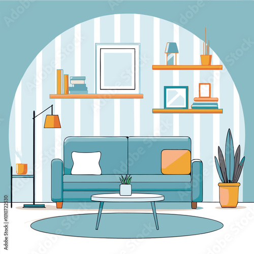 Colorful Sofa Set Design Furniture Home Decor