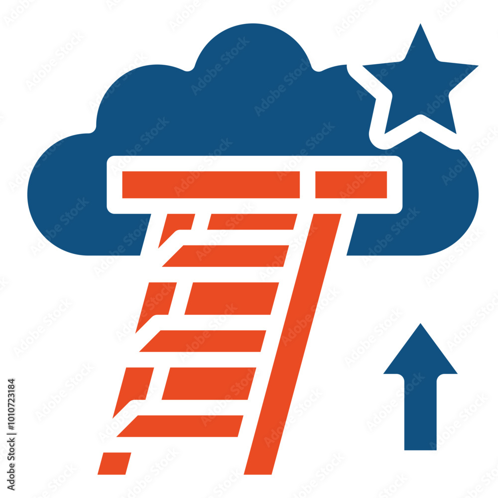 Career Ladder Icon Career Ladder Icon