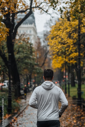 Person taking on a 5k training challenge. They gradually increase their running distance every week