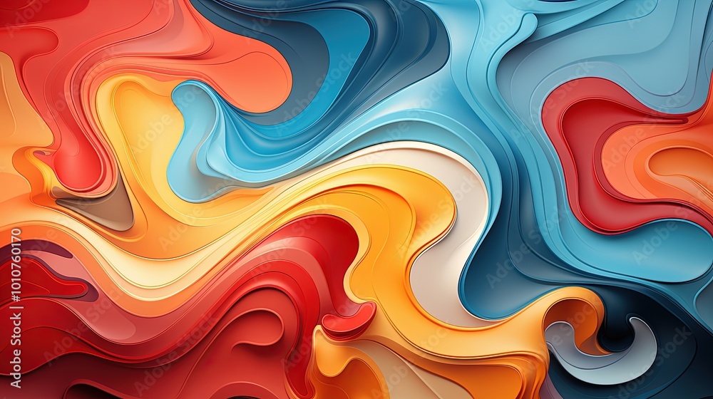 Modern and Artistic Fluid Gradient Design with Blue and Dark Multicolors Modern and Artistic Fluid Gradient Design with Blue and Dark Multicolors
