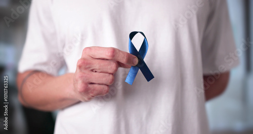 Prostate Cancer Blue November #1010763325